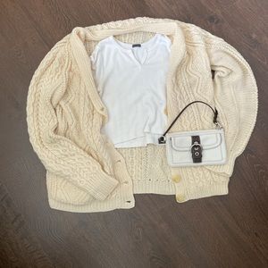 Cable knit Cardigan